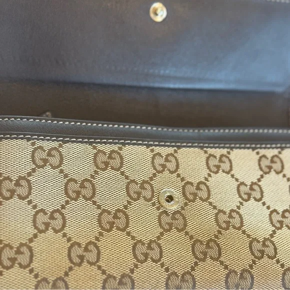 Gucci GG Monogram Canvas Lovely Heart Continental Bifold Wallet - Picture 16 of 16